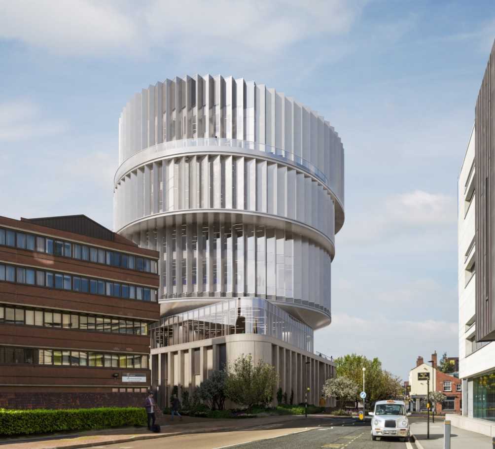 Aston University, Teaching Block, Aston Street, Birmingham, UK - Construction with Community