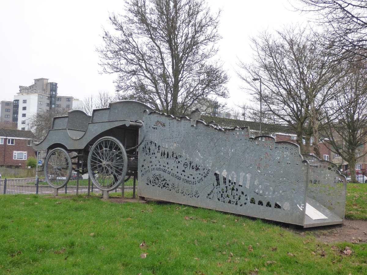 Lanchester Car Monument